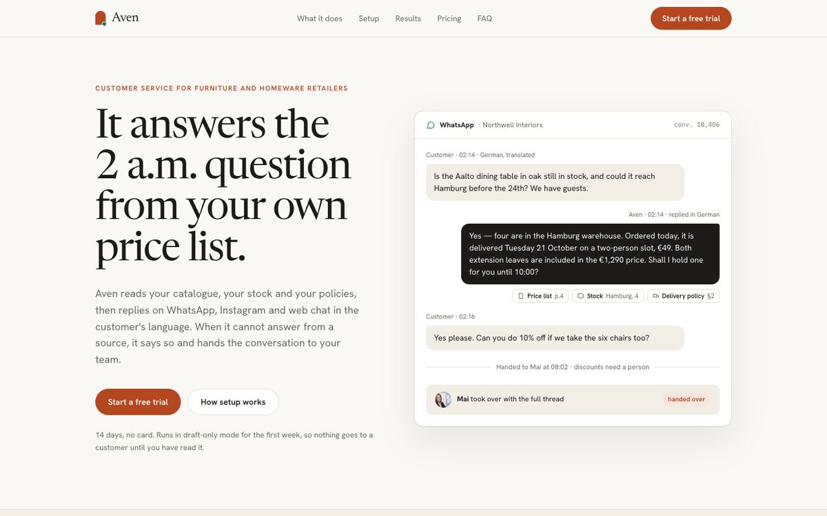 AI Product template