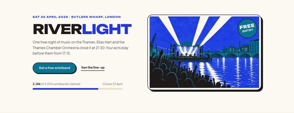 Event template — Hero section