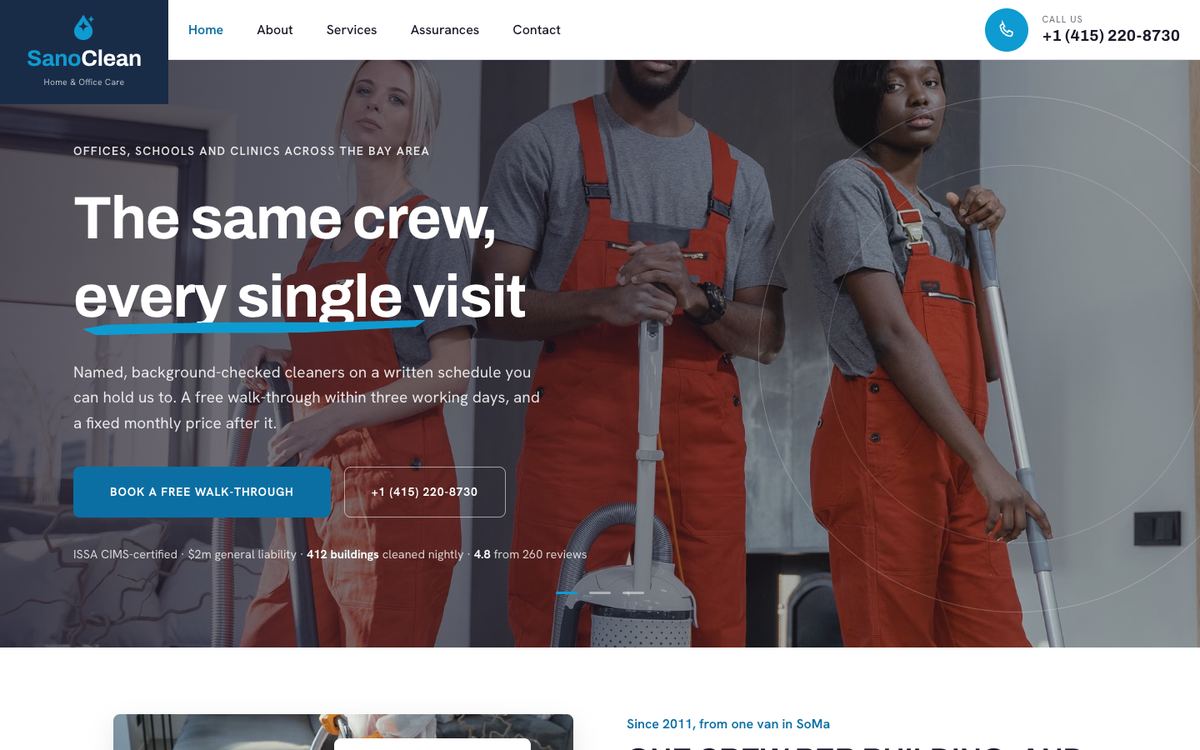 Cleaning Services template