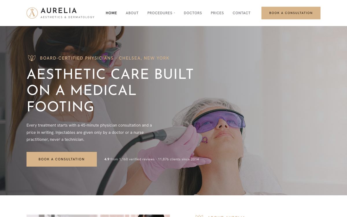 Aesthetic Clinic template