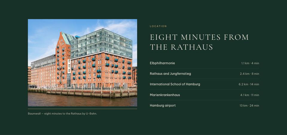 Residence Launch template — Location section