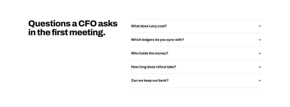 Lime Ledger template — Questions section