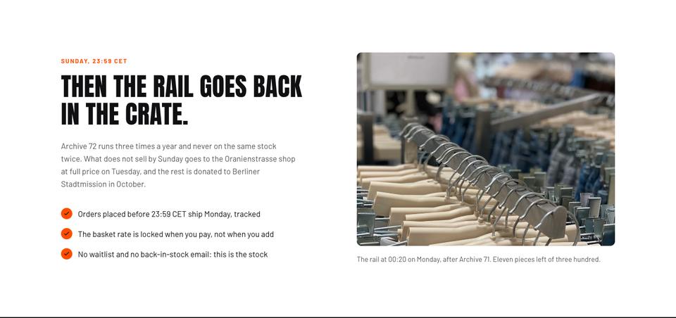 Dated Flash Sale template — The deadline section