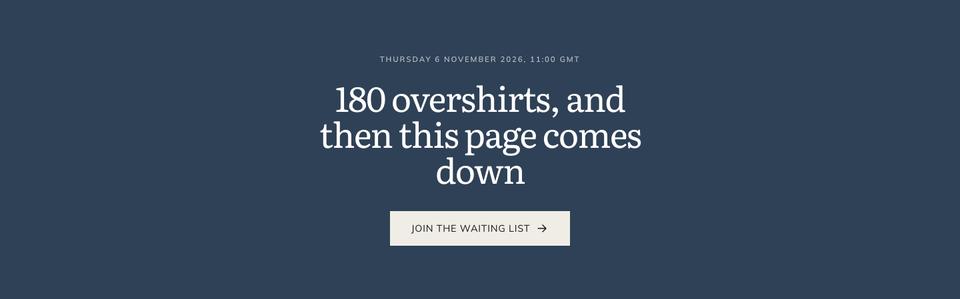 Waitlist Drop template — Release date section