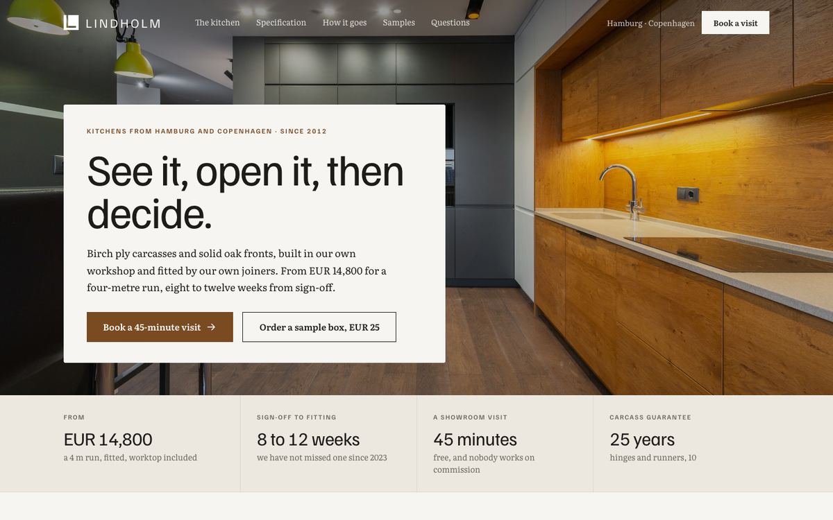 Booked Demo landing page template