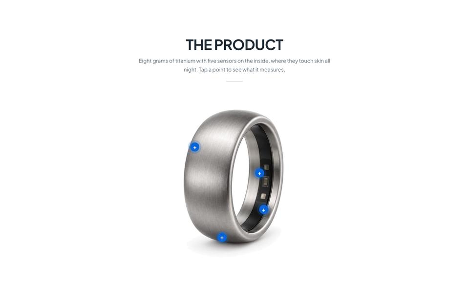 Gadget Launch template — The product section