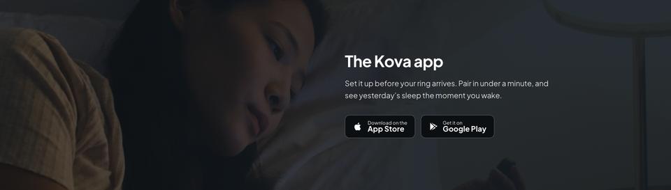 Gadget Launch template — The app download section