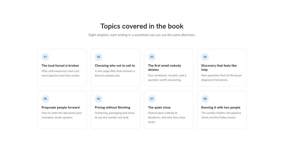 Book Launch template — Inside section