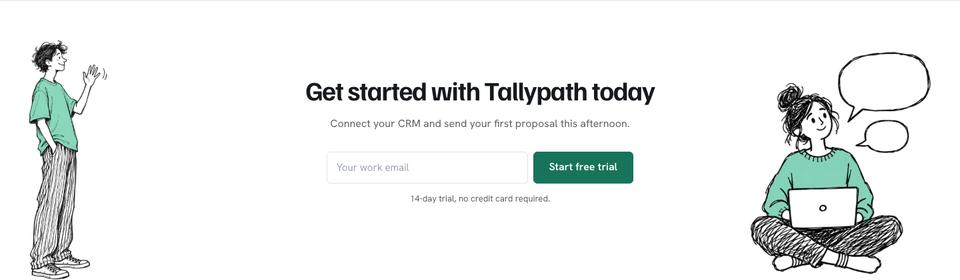 Warm B2B Workflow template — Get started section