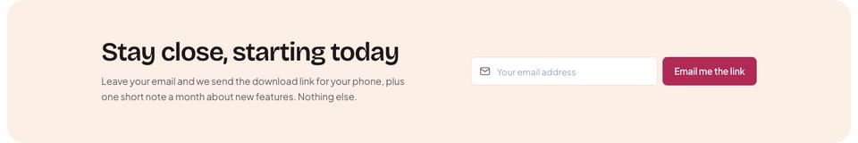 Video Chat App template — Get the app section