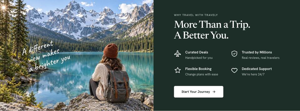 Travel Deals Search template — Why book here section