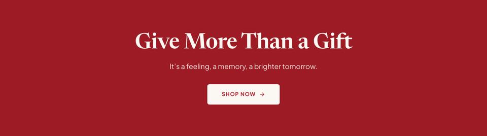 Christmas Gift Shop template — Closing band section