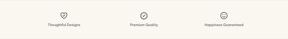 New Year Gift Shop template — Quality strip section