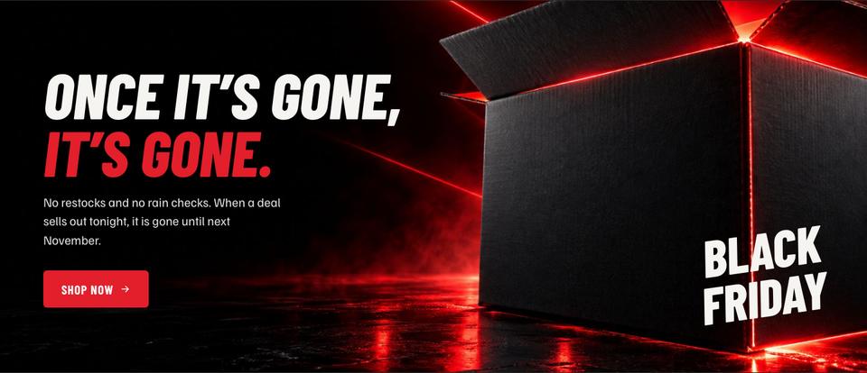 Black Friday Last Chance template — No restock section