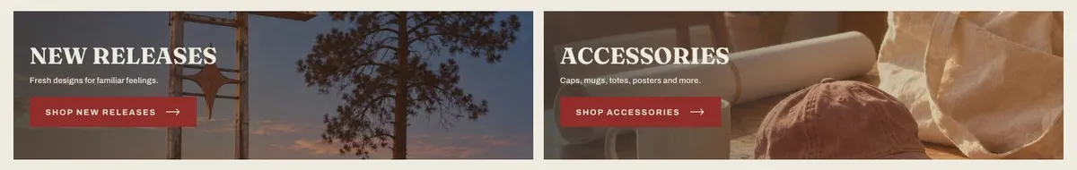 Coffee Roastery template — New releases Fresh designs for familiar section