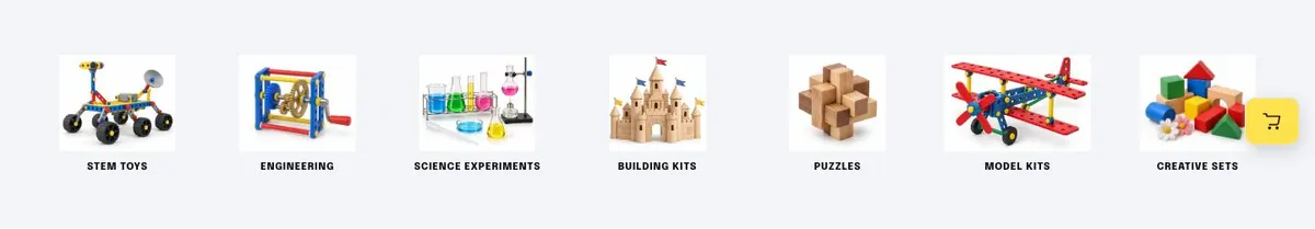 Preschool template — Shop section