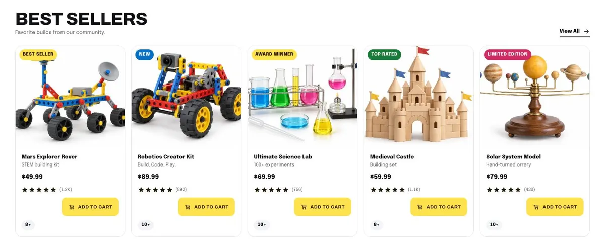 Preschool template — Best section