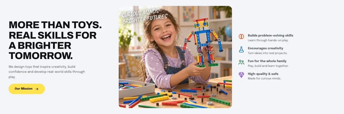 Preschool template — Mission section