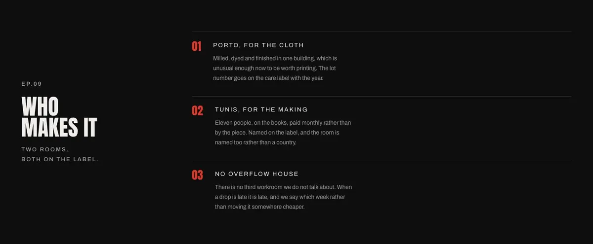 Drop Launch template — People section