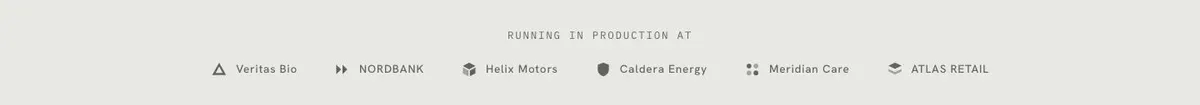 Swiss Grid template — Clients section