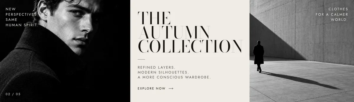 Maison Monochrome template — Collection section