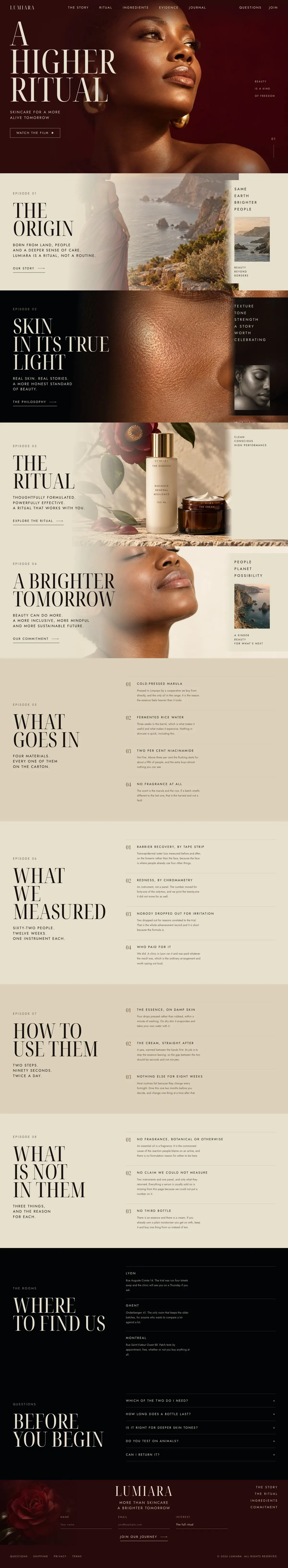 Wholesale Marketplace template, the whole page on desktop