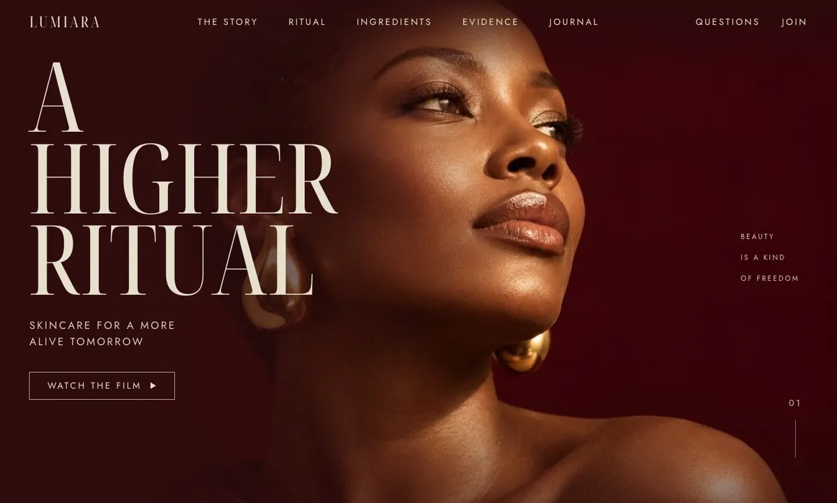 Wholesale Marketplace template — Hero section