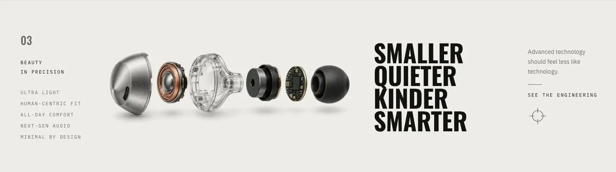 Single Product Launch template — Technology section