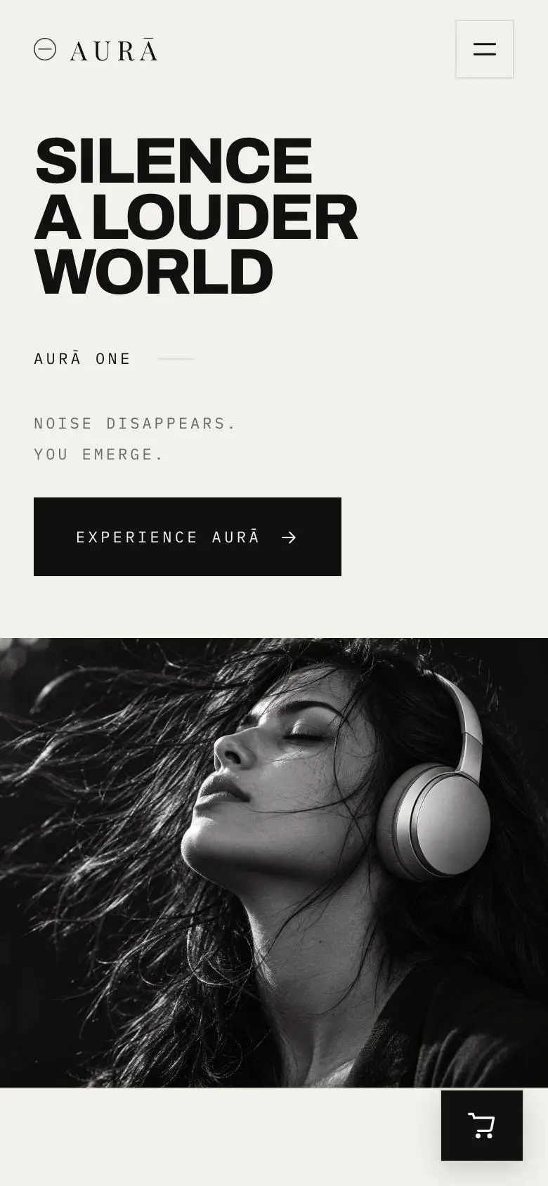 Pre-order Launch landing page template on a phone