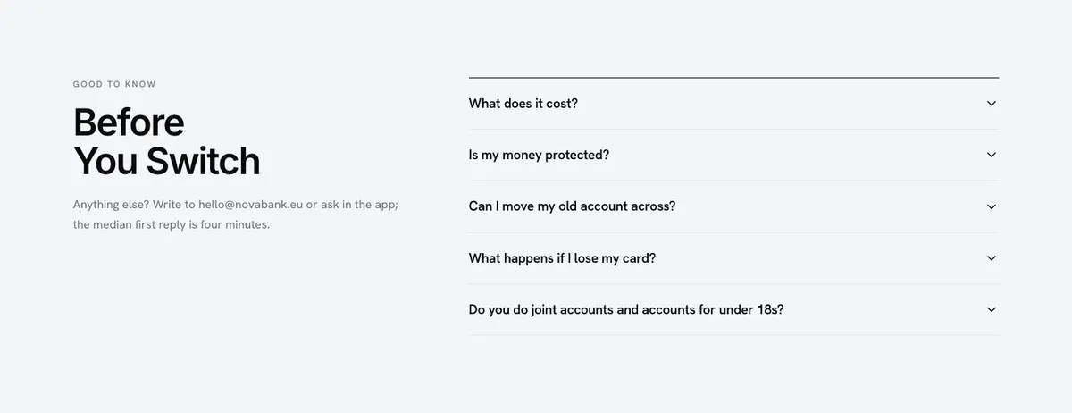 Mobile App Install template — Questions section
