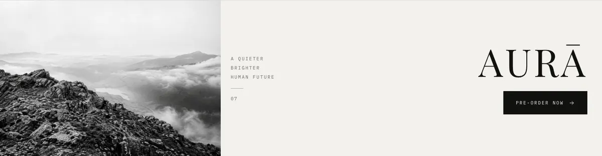 Pre-order Launch template — Closing band section