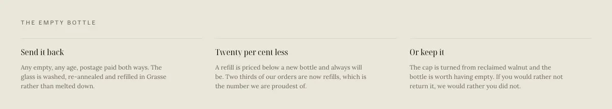 Solo Consultant template — Refill section