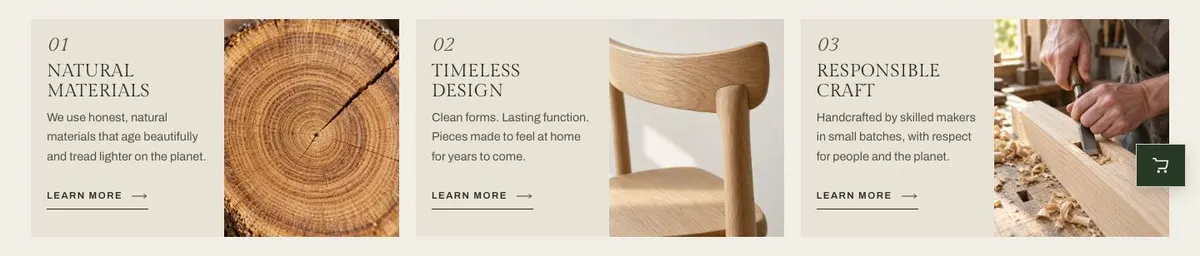 Floor Model Clearance template — Why section