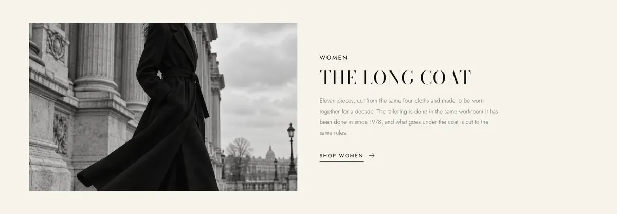 Black Friday Drop Board template — Women section