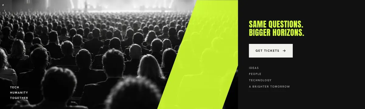 Trade Expo Floor Plan template — Closing band section