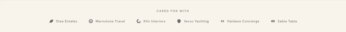 Cabin Rentals Direct template — Logos section