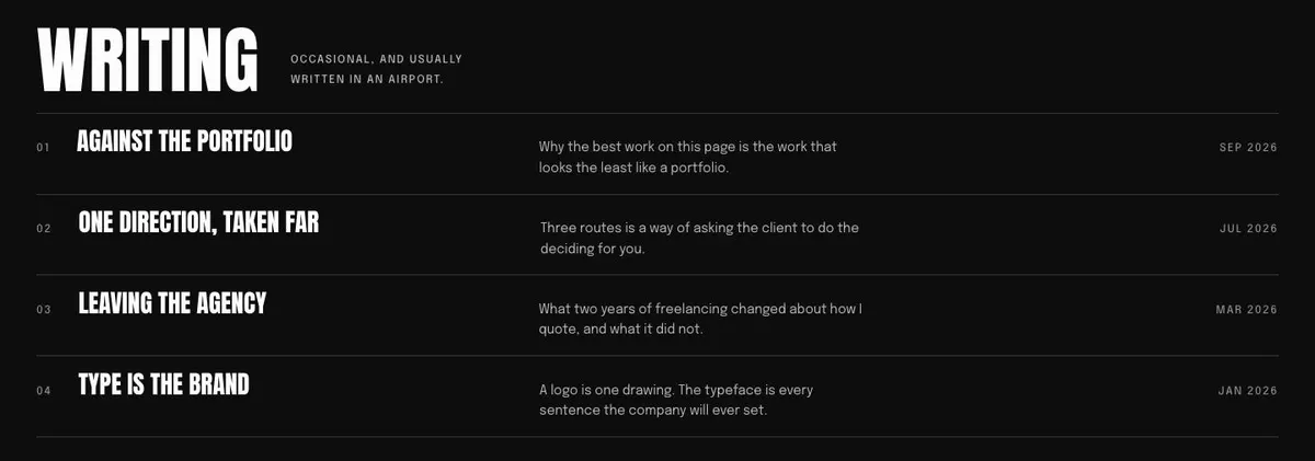 Online Courses Daylight template — Journal section