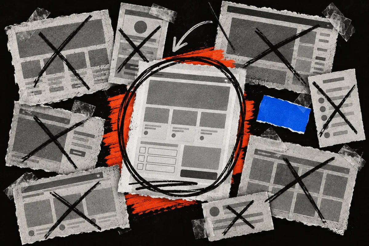 Lead generation landing pages: why we only make one kind of page