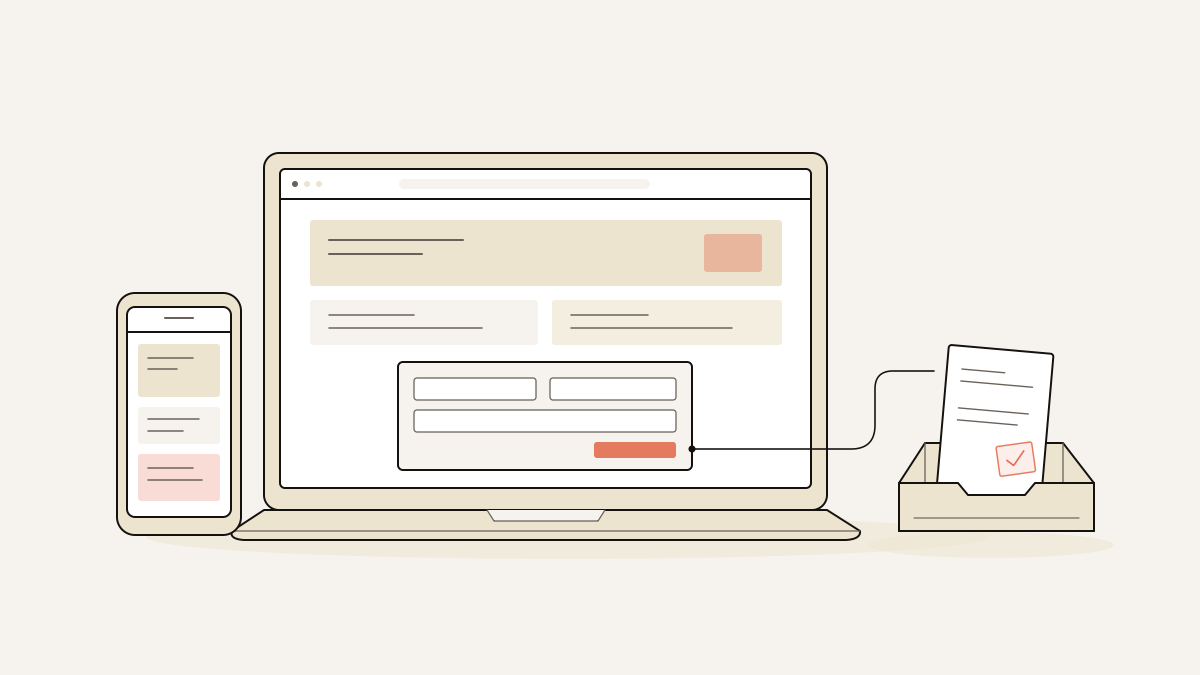 Company web page design for enquiries, not just appearances